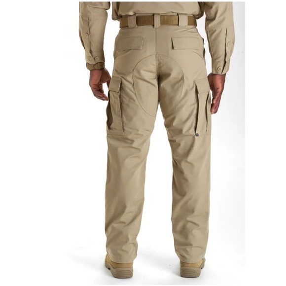 5.11 Tactical Ripstop TDU Adjustable Khaki Work Pants, Style 74003 XL REG B15-16 - Picture 2 of 7